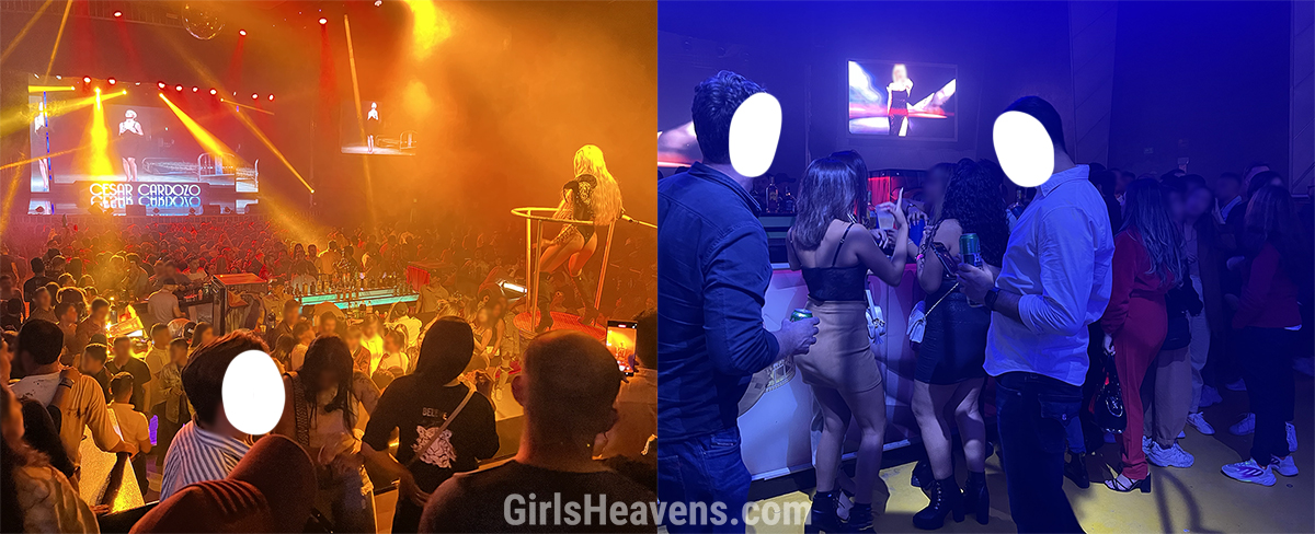 Bogota Girls in Nightclub