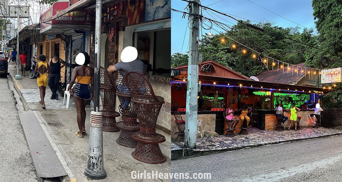 Girls in Boca Chica Bars