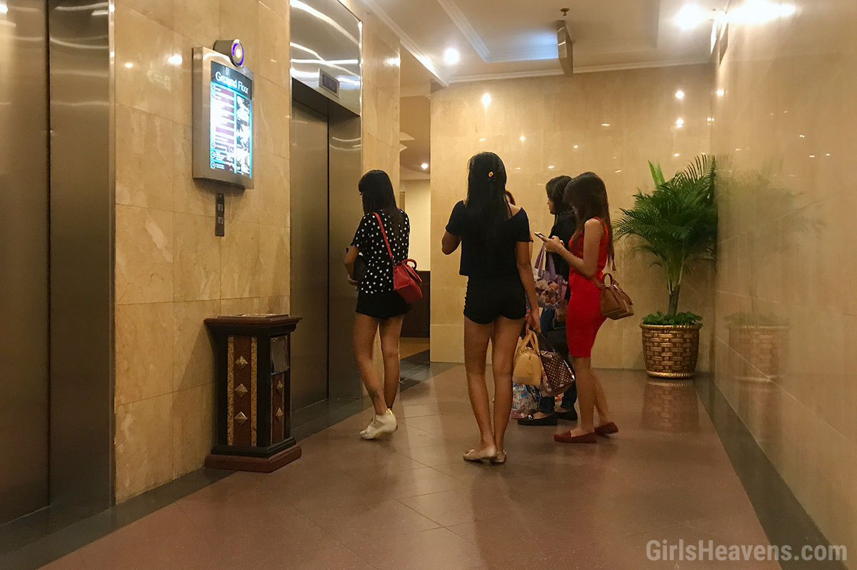 Girls in Jakarta Hotel