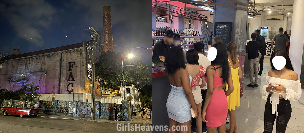 Havana Girls in Night Club